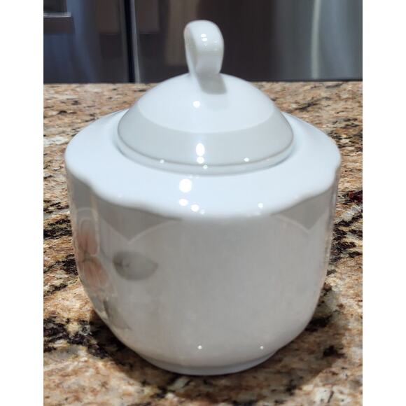 Sissi Winterling China Creamer and Sugar Bowl Set Pink Floral Germany - Picture 15 of 16